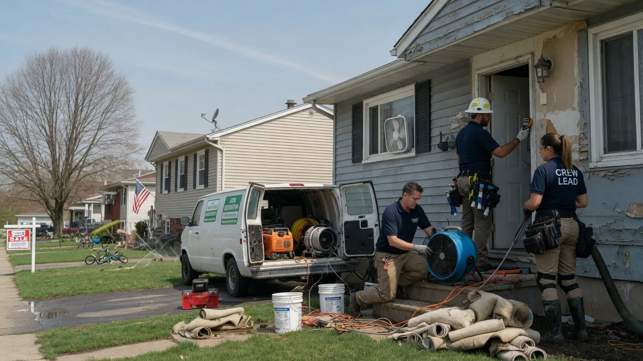 Flood Cleanup in Ellinwood, KS near me